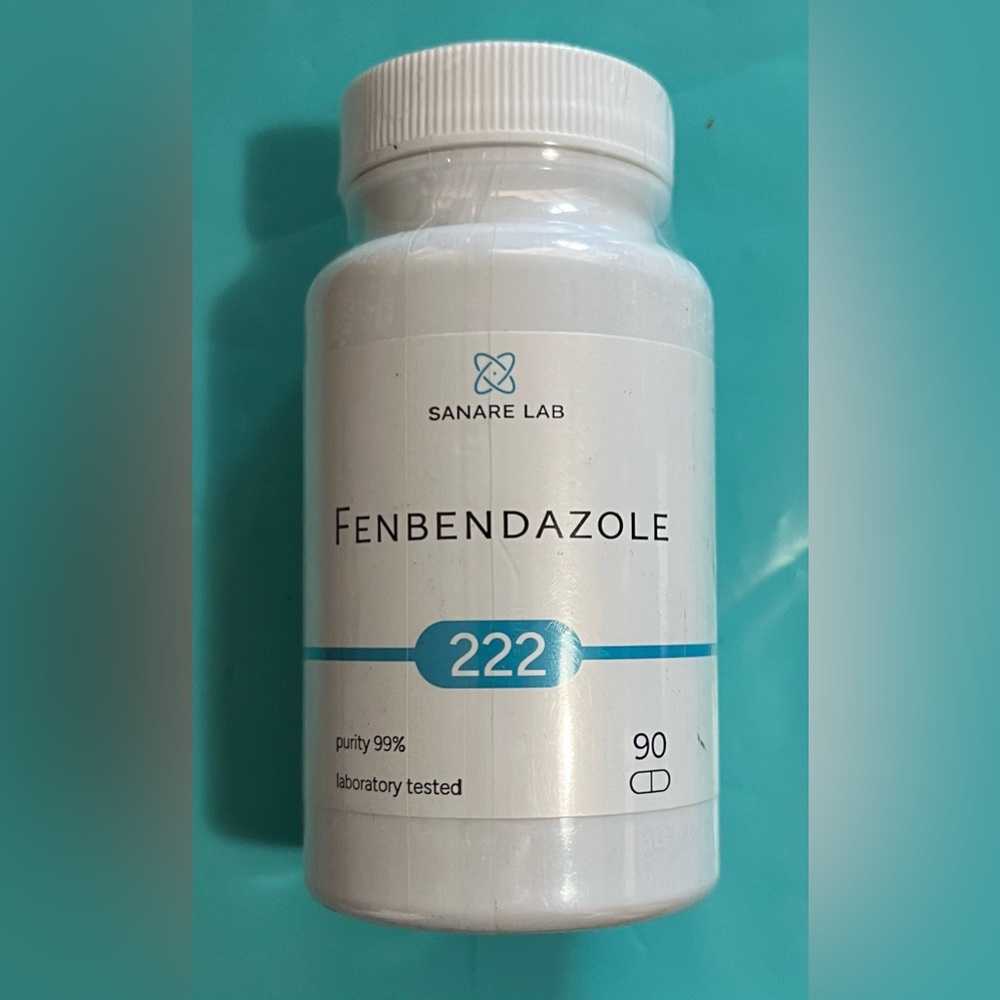 Sanare Labs FENBENDAZOLE 222 mg
90 caps Exp 2/28 Sealed